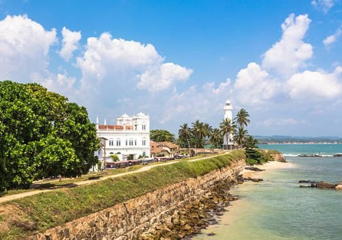 Galle fort in Sri Lanka is a prime Dutch colonial time city in Asia.